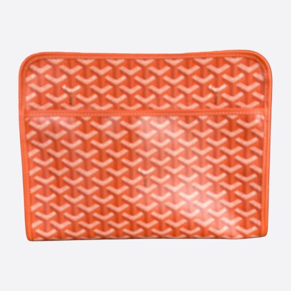 Goyard Orange Jouvence GM Toiletry Bag - Picture 1 of 6